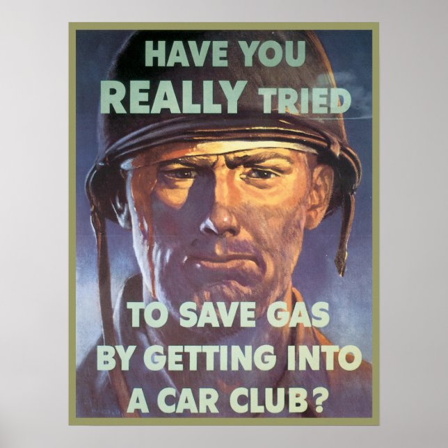 Vintage War Poster from WWI and WWII (Front)