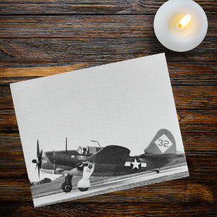 Vintage Warbird Aeroplane WWII Fighter Photo Jigsaw Puzzle