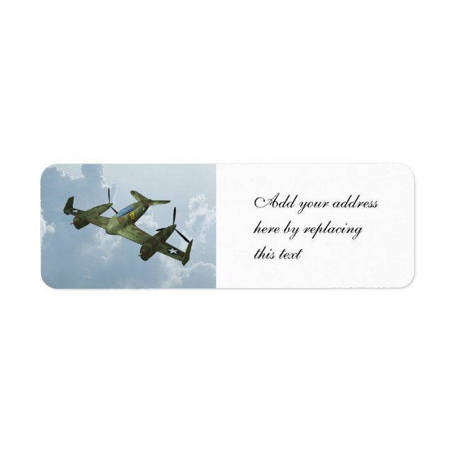 Vintage Warbird Flight Military Aviation Art (Front)