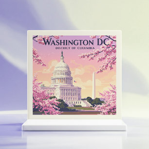 Vintage Washington D.C. Tile
