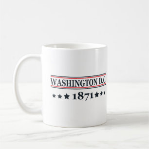 Vintage Washington DC Coffee Mug