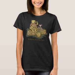 Vintage Water Bear And Moss Piglet Tardigrade T-Shirt