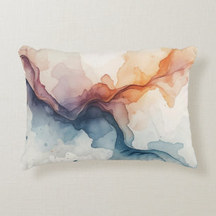 Vintage Water Colourful Decorative Cushion
