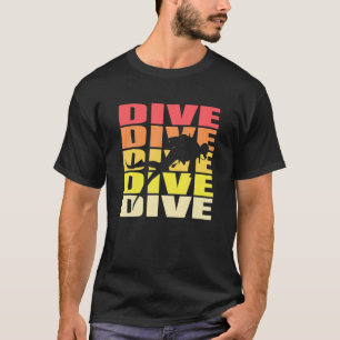 Vintage, Water Sports, Underwater Accessories Dive T-Shirt