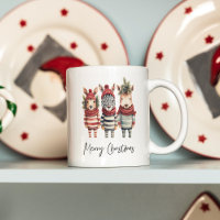 Vintage Watercolor Christmas Animals