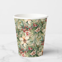 Vintage Watercolor Christmas Wreath