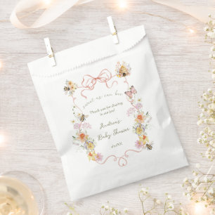Vintage Watercolor Mummy to Bee Baby Shower Favour Bags