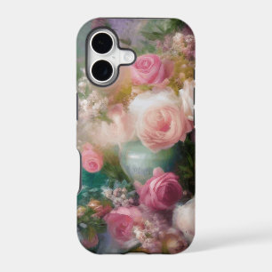 Vintage Watercolor Roses Painted In All Colours