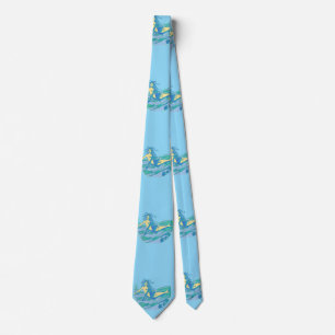 Vintage Waveriding Mermaid Thunder_Cove Tie