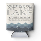 Vintage Waves Lake Weekend Getaway Invitation