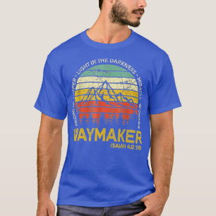 Vintage Waymaker Promise Keeper Miracle Worker Chr T-Shirt