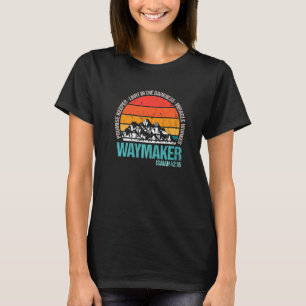 Vintage Waymaker Promise Keeper Miracle Worker Chr T-Shirt