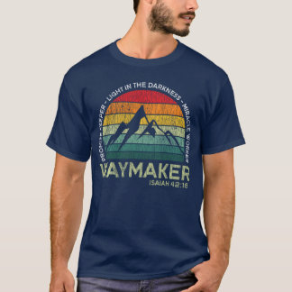 Vintage Waymaker Promise Keeper Miracle Worker Chr T-Shirt