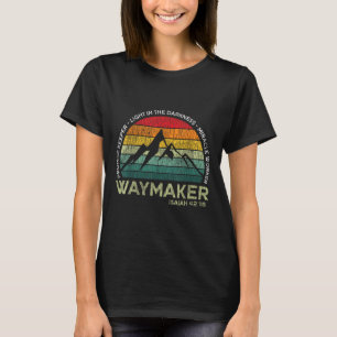 Vintage Waymaker Promise Keeper Miracle Worker Chr T-Shirt