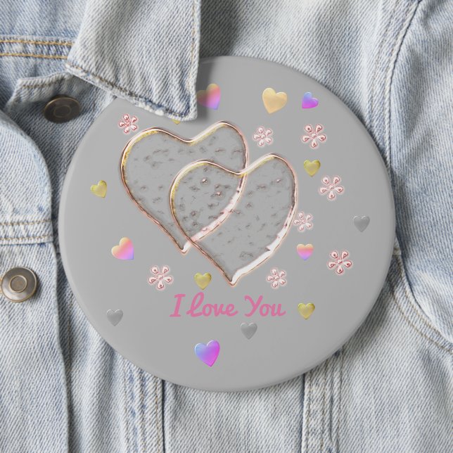 Vintage Wedding 6 Cm Round Badge (In Situ)