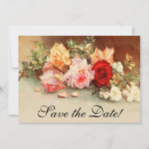 Vintage Wedding, Antique Roses Flowers Still Life