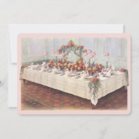 Vintage Wedding Banquet Table