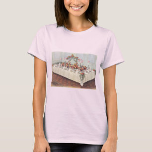 Vintage Wedding Banquet Table T-Shirt