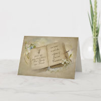 Vintage Wedding Book for 4th Anniversary