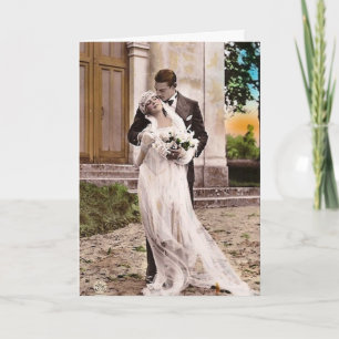 Vintage Wedding Card