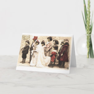 Vintage Wedding Card The Wedding March