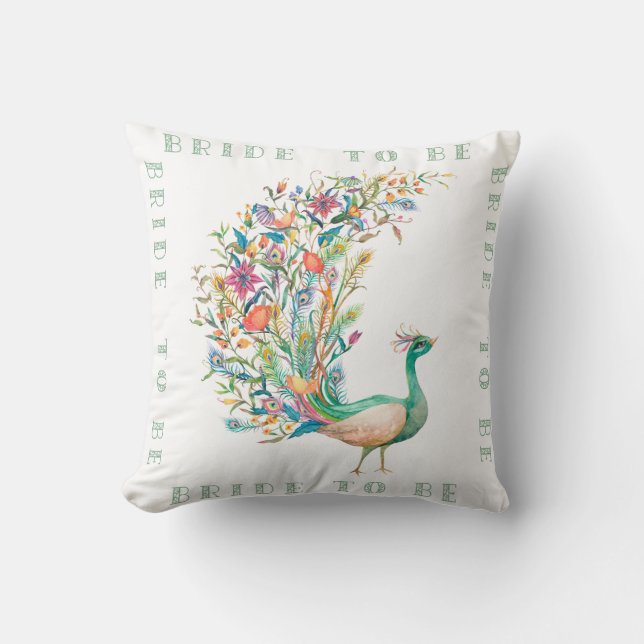Vintage Wedding Design  Cushion (Front)