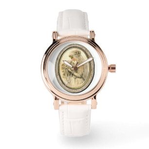Vintage Wedding Elegant Victorian Bride Gift White Watch