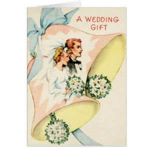 Vintage Wedding Gift Card