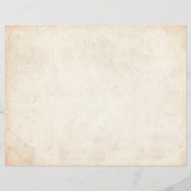 Vintage Wedding Junk Journal Scrapbook Back Page (Front)