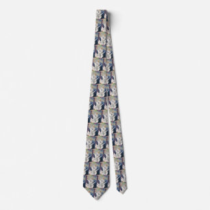 Vintage Wedding, Mid Century Modern Art Deco Bride Tie