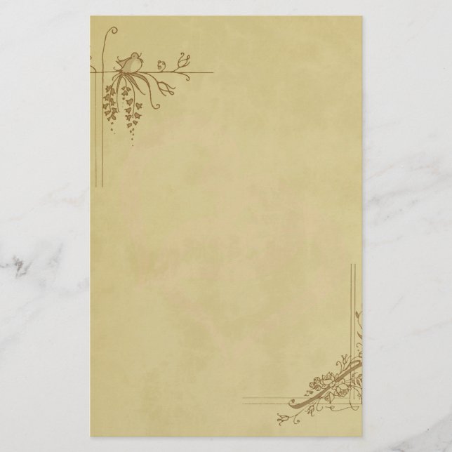 Vintage Wedding Stationery (Front)