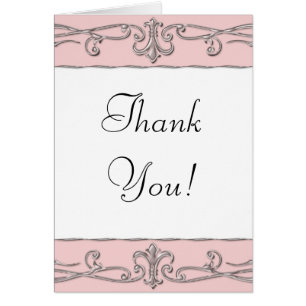 Vintage Wedding Thank You
