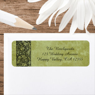 Vintage Wedding, Victorian Flower Floral Scroll