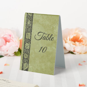 Vintage Wedding, Victorian Grape Vine Leaves