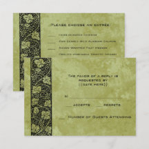 Vintage Wedding, Victorian Grape Vine Leaves