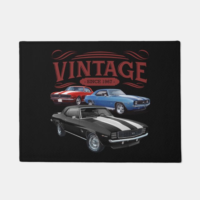 Vintage Welcome Doormat (Front)