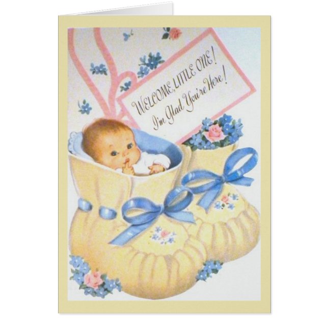 Vintage - Welcome, Little One!, (Front)