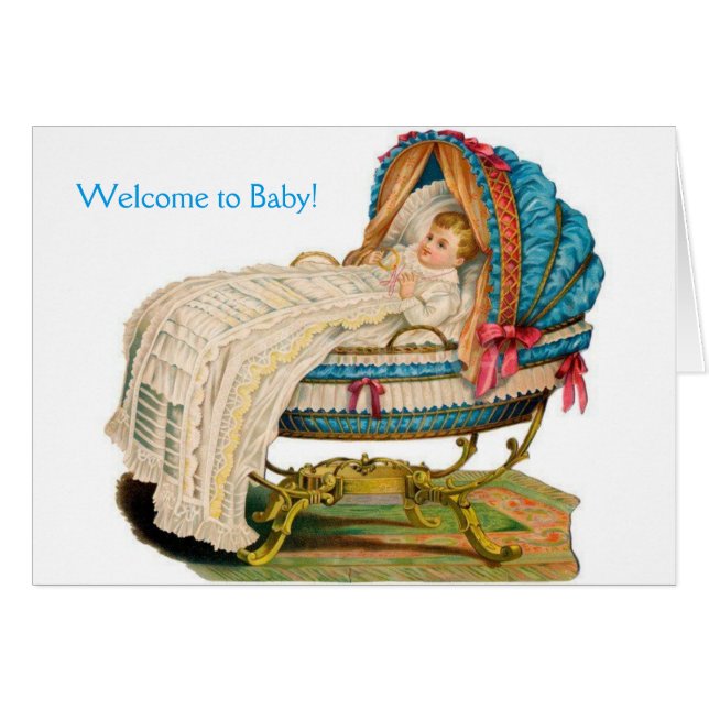 Vintage - Welcome to Baby, (Front Horizontal)