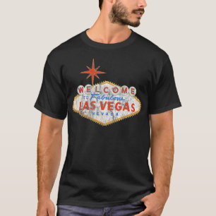 Vintage Welcome To Las Vegas Sign T-Shirt