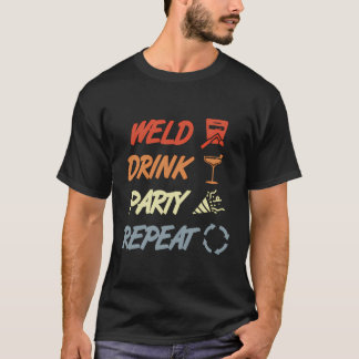 Vintage Welding Joke Tradesman T-Shirt