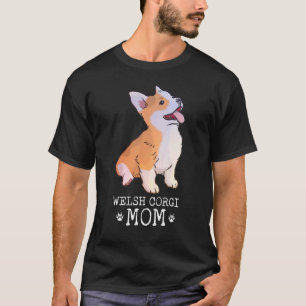 Vintage Welsh Corgi Mum Dog For Mama Mother T-Shirt