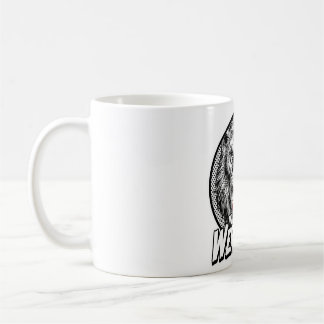 Vintage Werewolf Monster Graphic Coffee Mug