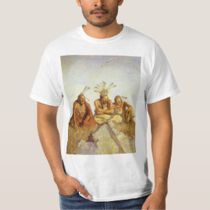 Vintage West, Guardians War or Peace by NC Wyeth T-Shirt