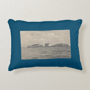 Vintage West Island, Sakonnet - Little Compton, RI Decorative Cushion
