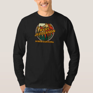 Vintage West Jefferson North Carolina Mountain Hik T-Shirt