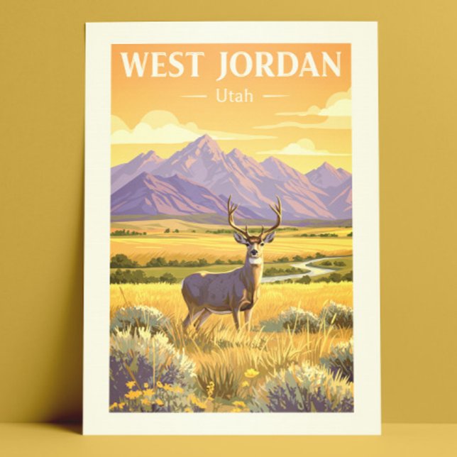 Vintage West Jordan Utah Postcard (Creator Uploaded)