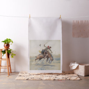 Vintage Western Bucker Fabric