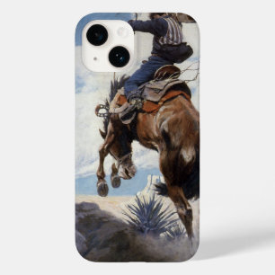 Vintage Western Cowboys, Bucking by NC Wyeth Case-Mate iPhone 14 Case