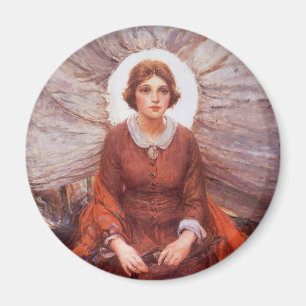 Vintage Western, Madonna of the Prairie by Koerner Magnet