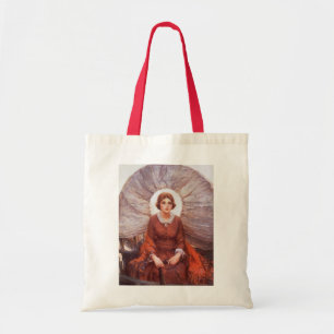 Vintage Western, Madonna of the Prairie by Koerner Tote Bag